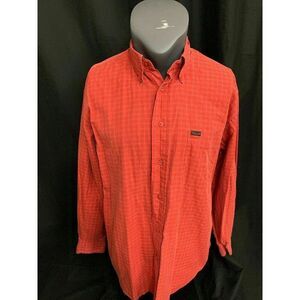 faconnable Plaid Long Sleeve dress shirt
